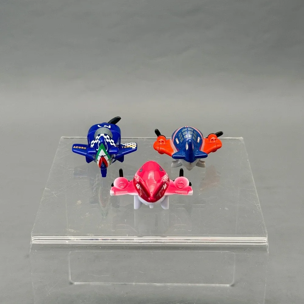 Disney Planes Micro Drifters Lot of 3 Mini Figures Rochelle Bulldog